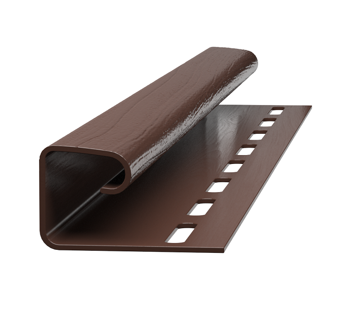 J- профиль Технониколь 3000 мм Каштан