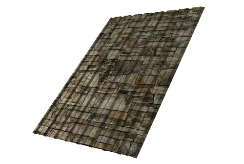 Профнастил С10В 0.45 Print Elite с пленкой Fine Stone TwinColor