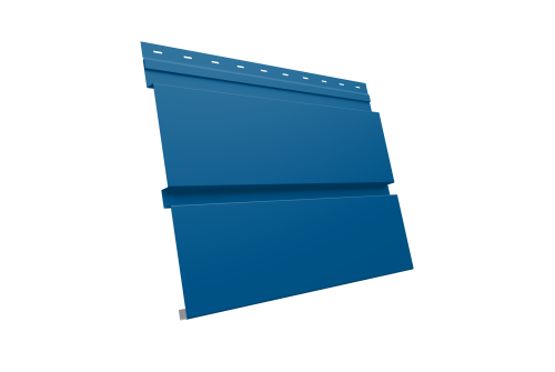 Квадро брус 0.5 Satin с пленкой RAL 5005 сигнальный синий