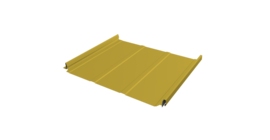 Кликфальц Pro Line Grand Line 0,45 PE с пленкой на замках RAL 1018 цинково-желтый