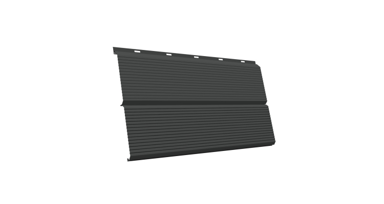 ЭкоБрус 0,345 Gofr GL 0.5 Satin RAL 7016 антрацитово-серый