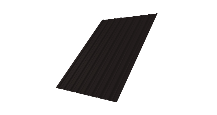 Профнастил С10A 0,45 Drap-double TX RAL 9005 черный