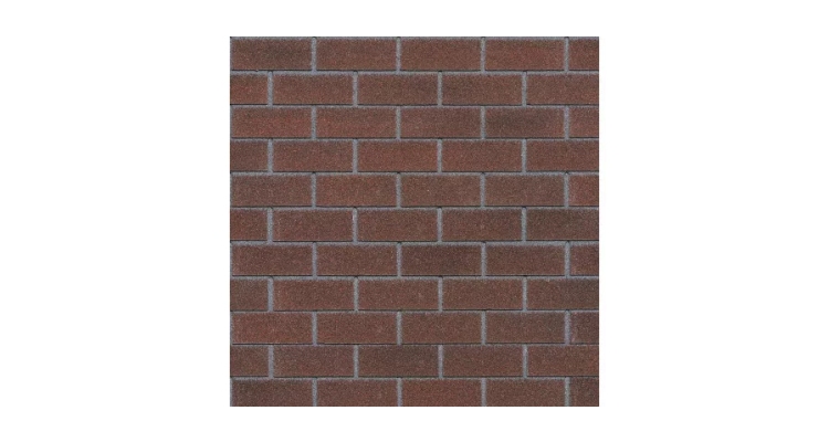 ТЕХНОНИКОЛЬ HAUBERK фасадная плитка Кирпич Оптима, обожжённый