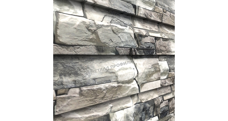 Сайдинг Металл Профиль СК-14х226 (ECOSTEEL-01-Белый Камень ПР-0.5)