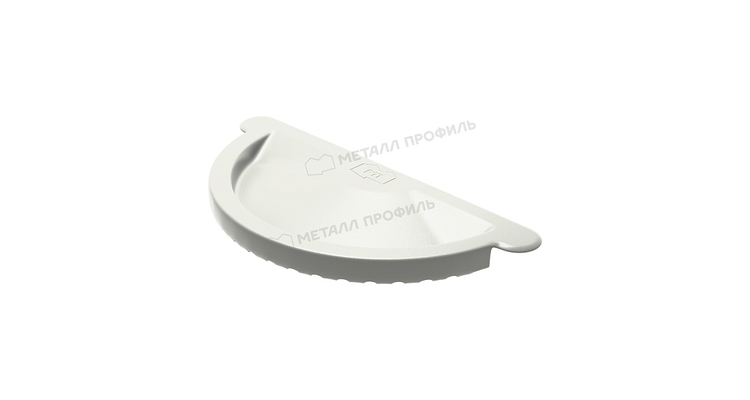 Заглушка желоба Металл Профиль Foramina PUR D125 RAL 9010