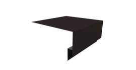 Планка околооконная сложная Экобрус Grand Line 250х75х25 0,45 PE с пленкой RAL 9005 черный (3м)