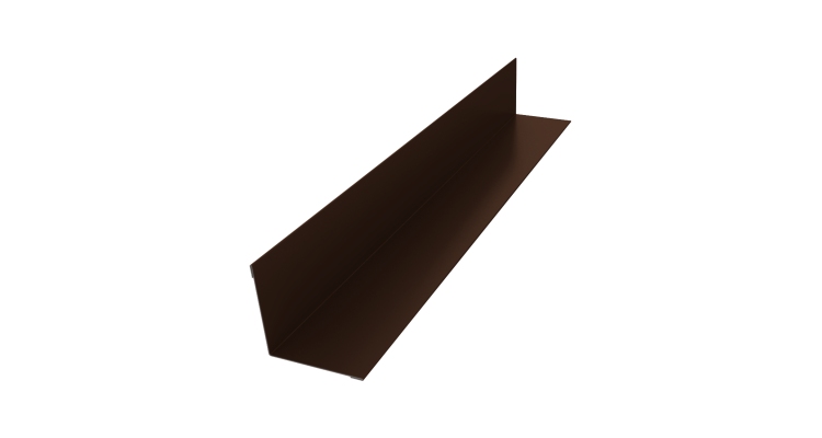 Угол внутренний 50х50 0,45 Drap TR RAL 8017 шоколад (2м)