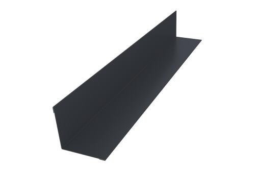 Угол внутренний 50х50 0,45 Drap TwinColor RAL 7024 мокрый асфальт (2м)