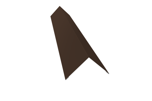 Угол внешний 110х110 0,5 Satin Matt RAL 8017 шоколад (3м)