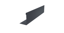 Нащельник 150 Texas 25х35 0,45 Drap-double TX RAL 7024 мокрый асфальт (L1,8)