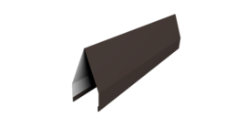 Ламель забора жалюзи Tokyo 0,5 Satin Matt TX с пленкой RR 32 темно-коричневый