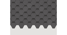 Гибкая черепица Docke Standard Сота, Серый